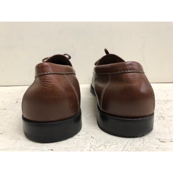 Johnston & Murphy Brown leather Tassle  Loafer  Men shoes size US 8 M main image 6